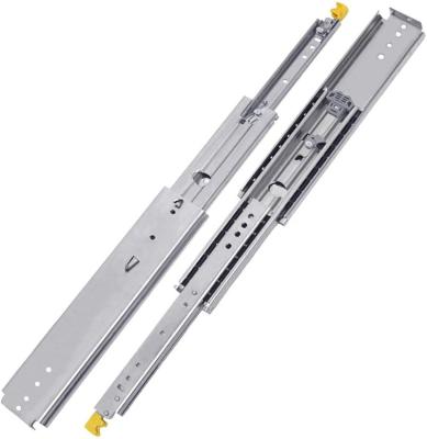 China SNEIDA 60inch Industrial Heavy Duty Drawer Slide Factory 500lbs 225kg Locking Heavy Duty Telescopic Drawer Runner Slides For Camping for sale