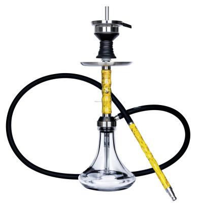 China Professional Wholesale Multi Color Hookah Stainless Steel Smooking Shisha Aluminum Shisha Hookah for sale