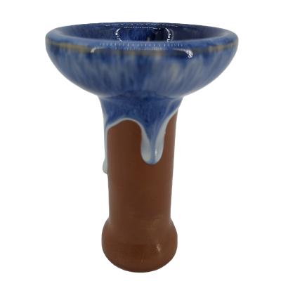 China Smooking Shisha Colored Cheap Wholesale Ceramic Shisha Bowl Hookah Accessories Hookahs for sale