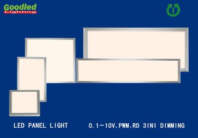 China 12W 1000LM Flush Mount Dimmable LED Panel Light 300x300 Mm, 10V SMD LED Lighting for sale