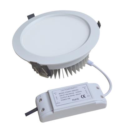 Κίνα 900lm οδήγησαν το αργίλιο ανώτατου Downlights 12w για το λόμπι καταστημάτων/ξενοδοχείων/διαδρόμων προς πώληση