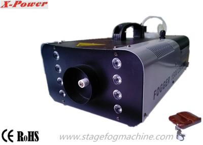 China 3 In1 RGB LEDs  1500W Smoke Machine  High Output With  Remote Control  X-024 for sale