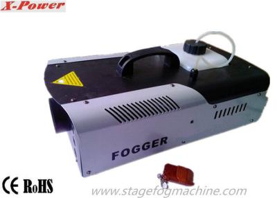 China 1500W LED Fogger Halloween Fog Machines With 3 In1 RGB LEDs DMX 512 Control  X-024D for sale