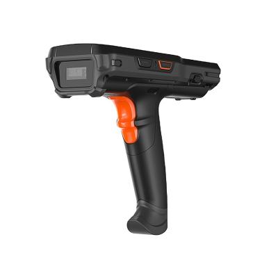 China Handheld PDA Android Q Industrial OS Handheld PDA with 2D Laser Barcode Scanner and Grip, Scanning Grip for sale