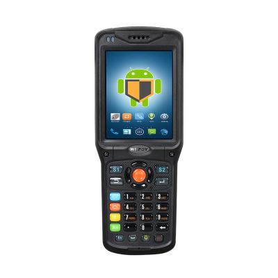 China handheld rf scanner android uhf rfid reader barcode scanner pda for sale