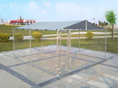 China 3x3x1.82M Thick Hot Galvanized Fence Big Dog Kennel/Metal Run/Pet house/Outdoor Exercise Cage for sale