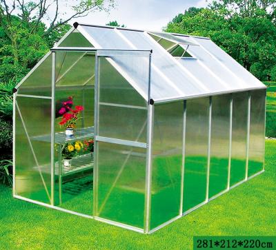 China 281x212x220CM Big Polycarbonate Board  Greenhouse， Easily to install without special tools，Light and fast for sale