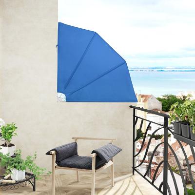 China 1.6x1.6M Best selling hot chinese products Balcony Side Sun Shade  retractable aluminum awning manufacture for sale