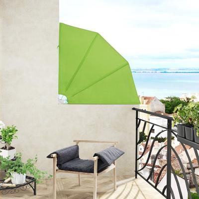 China 1.4x1.4M Best selling hot chinese products Balcony Side Sun Shade  retractable aluminum awning manufacture for sale