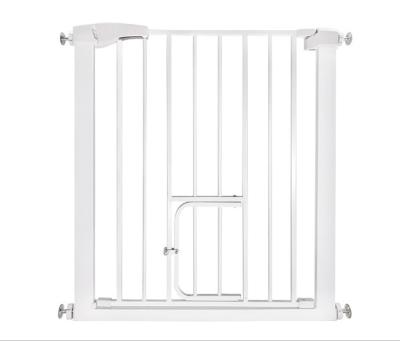 China New Children's Fence Baby Room Slam Gate Child Safety Gate Fence Quick and Easy Installation for sale