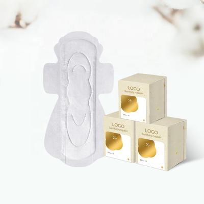 China OEM 100% Wood Pulp Breathable Composable Sanitary Napkin for sale