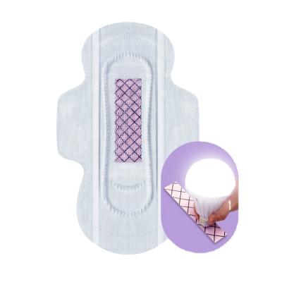 China Graphene Breathable Zero Leak Pad Flexible Absorbent Menstrual Pads For Lady Heavy Menstruation for sale