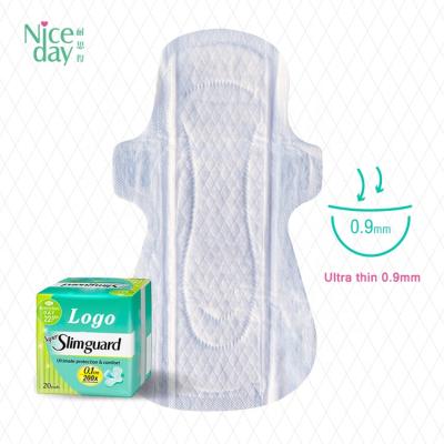 China Super Slim Breathable Night Guard Sanitary Pad 330/338mm Long Time Pad For Sleeping for sale