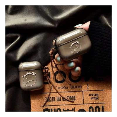 China For Earbuds TPU Cases For Airpods Pro 1 2 3 New Arrival Wireless Soft Cover Earphone Cases With Nylon Cord for sale