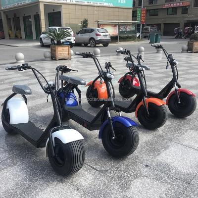 China Citycoco Unisex Electric Scooter For Adult Fat Tire Accessorycitycoco 2Wheels European EEC Warehouse Stock for sale