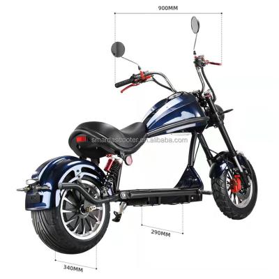 China Citycoco 1500w 2000w 50km/h high speed unisex electric scooter citycoco 2022 controller for 3000w for sale