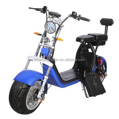 China unisex tunder 150cc engine fat tire citycoco tor differential 3000w 72v jd plug electric scooter US EU warehouse for sale