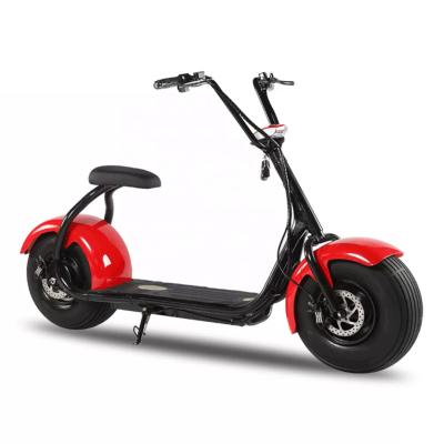 China 2 wheel electric adult motorcycle fat tire citycoco scooter unisex fat tire adult electric scooter for sale