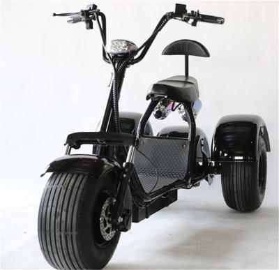 China Smarda motorcycle 2000w 2022 model of citycoco 3 wheels 72v dual motor unisex electric scooters with seat for sale