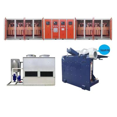 China Melting Metal Induction furnace smelting cast iron stainless steel aluminum smelting furnace for sale