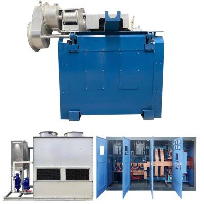 China Melting Metal Induction furnace smelting cast iron stainless steel aluminum smelting furnace 8T for sale