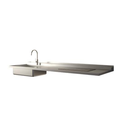 China LOW MOQ Modern Stainless Steel Table Counter for sale