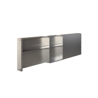 China Modern Luxury Contemporary Design Stainless Steel Ledge For Commercial Hotel Household Use for sale