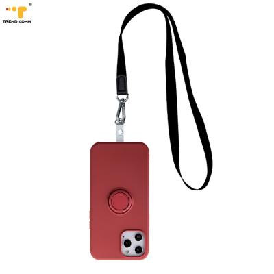 China Anti-fall TPU Sublimation Case With Detachable Car Key Universal Clamp For iPhone 12 for sale