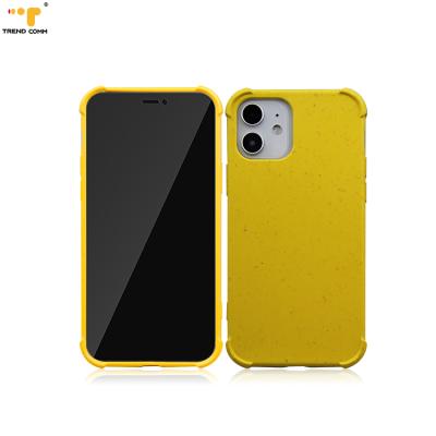 China Hot-selling Anti-fall Biodegradable Mobile Back Case Eco-friendly Bamboo Fiber For Vivo V20 Phone Cover for sale