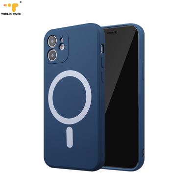 China 2022 Shockproof New Phone Case For iPhone 12 With Magsafe, Magnetic Function Cell Phone Bag Cover For iPhone 12 Pro Max Lens Case for sale