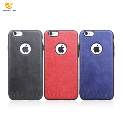 China Luxury Anti-fall Phone Case PU Leather Phone Case For iPhone 6 for sale