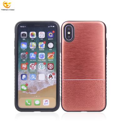 China Custom Waterproof Aluminum Protective Anti-fall TPU Theft For iPhone X XS Phone Case for sale