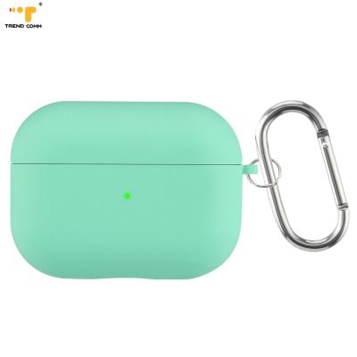 China Silicone Case With Velvet Dropshipping Custom Silicone Case Shockproof Protective Cover For Airpods 4 pro Max For Airpods Case for sale