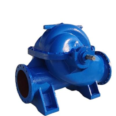 China High Efficiency Irrigation Power Plant Horizontal Big Flow Rate Centrifugal Split Casing Double Suction Agricultural Water Pump for sale