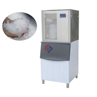 China Small Ice Machine Automatic Flipped Type Flaker Commerical Fresh Water Flake Ice Machine for sale