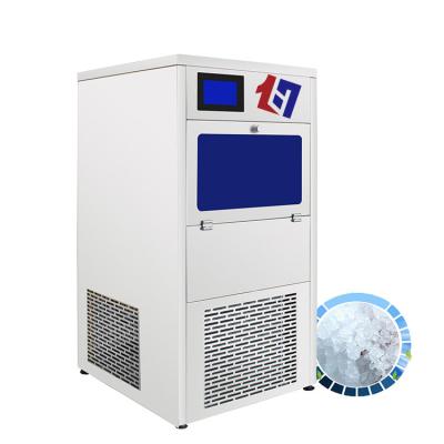 China 100kg automatic commercial ice cream maker restaurant seafood buffet small snowflake ice maker for sale