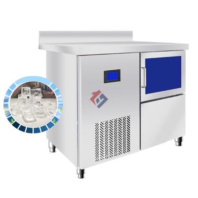 China Commercial automatic tabletop ice cube block maker machines for restaurant deli for sale