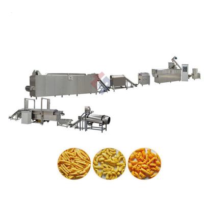 China Snacks Making Production Line Fully Automatic Puffed Corn Snacks Extruder Making Machine Processing Line for sale