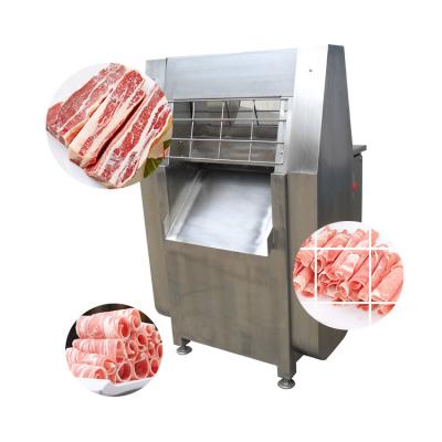 China Commercial Mutifunction Fully Automatic Frozen Choppers Slicers Machine for sale