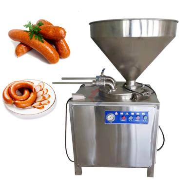 China Multifunctional Electric Hydraulic Sausage Stuffer Filler Filling Machine Machine Sausage Filler for sale