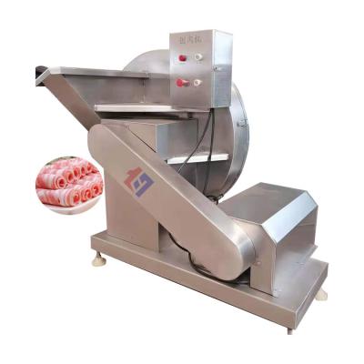 China Mutifunction Frozen Meat Slicers Flakes Cutter Machine Commercial Beef And Pork Slicing Machine for sale