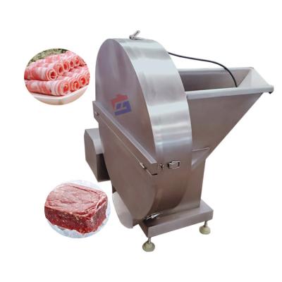 China Mutifunction Industrial Fully Automatic Frozen Choppers Slicers Machine for sale