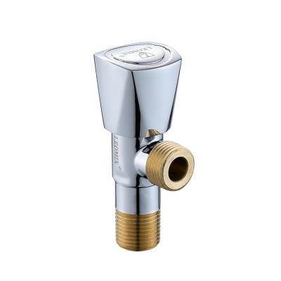 China General Design High Pressure Toilet Water 90 Degree Water Slow Open 2 Way Brass Angle Valve for sale