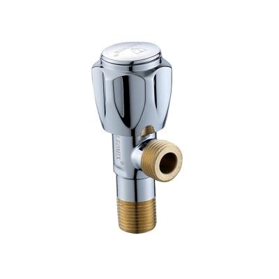 China General Sanitary Fitting Water Flow Control Basin Triangle 1/2 Angle Cock Brass Stop Valve for sale