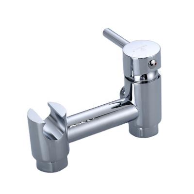 China Modern Black Cartridge Faucet 680g Factory Single Hole Bidet Faucet Copper Ceramic Bidet Toilet Faucet for sale