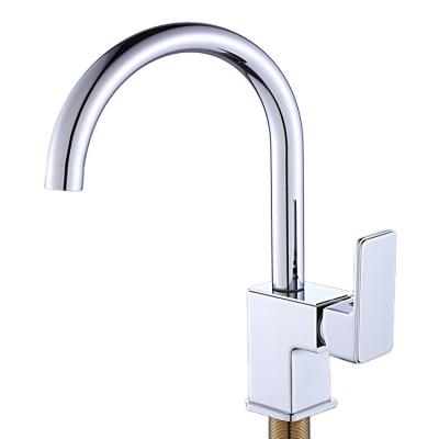 China Thermostatic Faucets Single Handle Single Hole Water Mixer Tap Kitchen Faucet Mixer Sink Faucets for sale