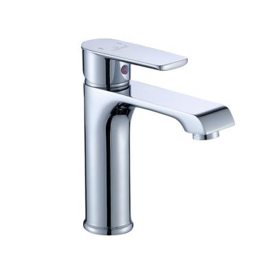 China Thermostatic Single Lever Brass Basin Faucets Single Handle Bath Shower Faucet Mixer Taps Bathroom for sale