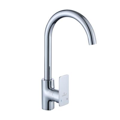 China Thermostatic Faucets Brass Cold Water Handle Black Chrome Kitchen Bathroom Single Lever Hot Single Lever Faucet for sale