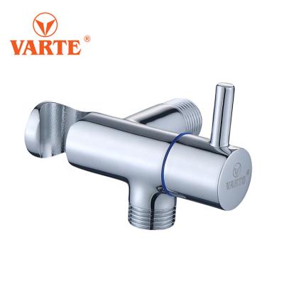 China Full Surface Angle Valve General Brass Electroplating Polishing Shower Bracket Bathroom Accessories for sale