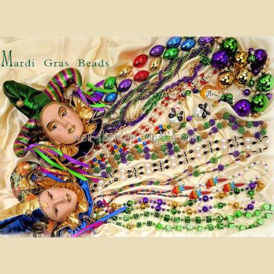 China Festival Hand Stringed Beads Mardi Gras Bead Maker for sale